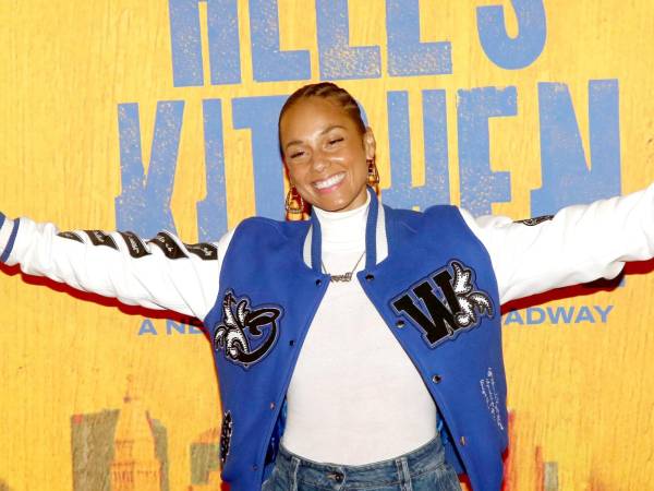 Alicia Keys durante la presentación de su musical autobiográfico “Hell´s Kitcken´.