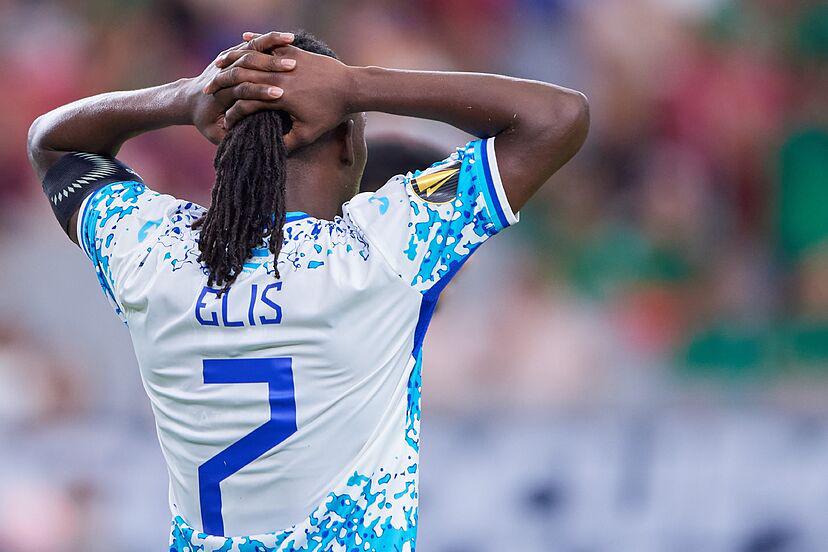 Alberth Elis es una de las figuras de la selección de Honduras.