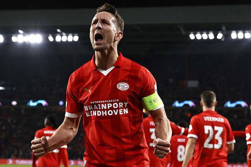 Puesto 10: El neerlandés Luuk de Jong (PSV) / 27 goles y 40,5 puntos.