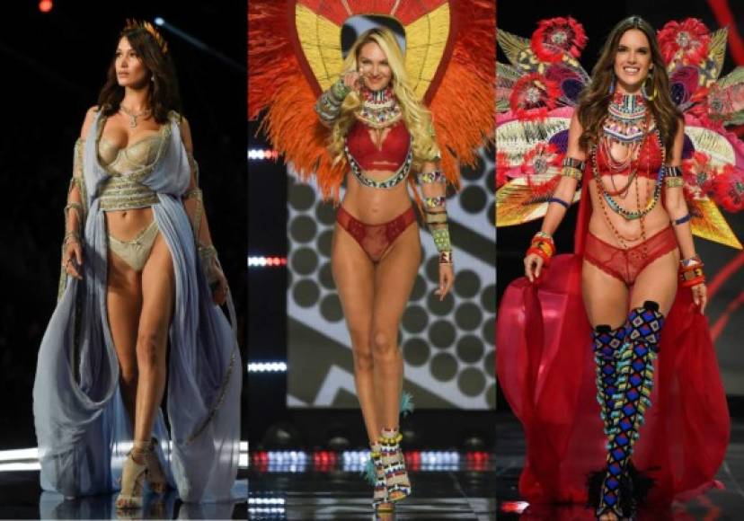 El show de Victoria's Secret ha estado empapado en controversia este año, en medio de informes de que a varias modelos se les ha negado la entrada a China, donde se llevó a cabo el espectáculo, y locales enfadados que protestan por el evento.