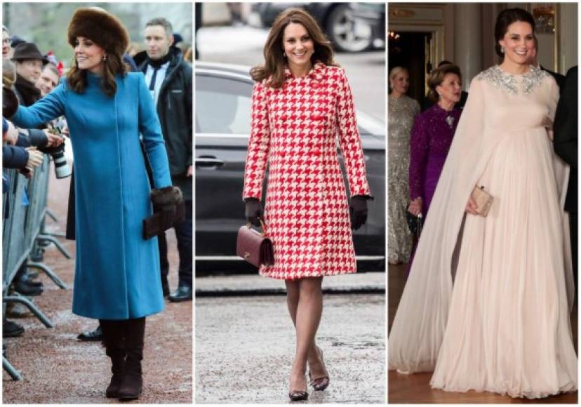 Mira todos los outfits elegidos por la Duquesa de Cambridge de en su visita por Suecia y Noruega.