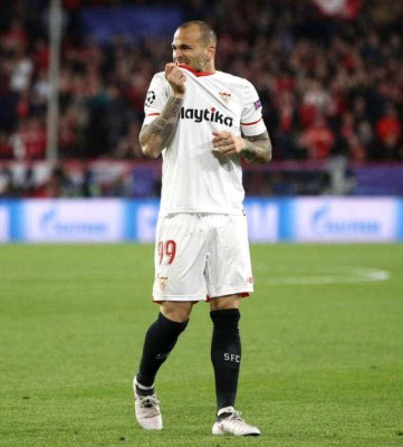 El delantero Sandro Ramírez (Sevilla, España).