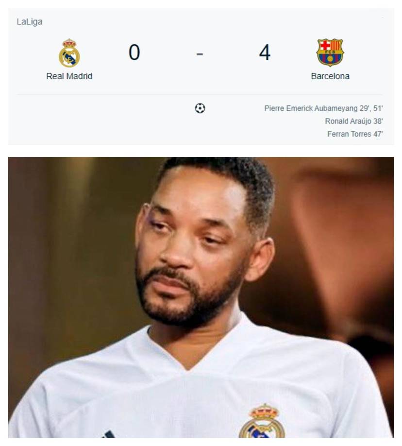 Los memes crucifican al Real Madrid tras ser goleado y humillado por el Barça de Xavi