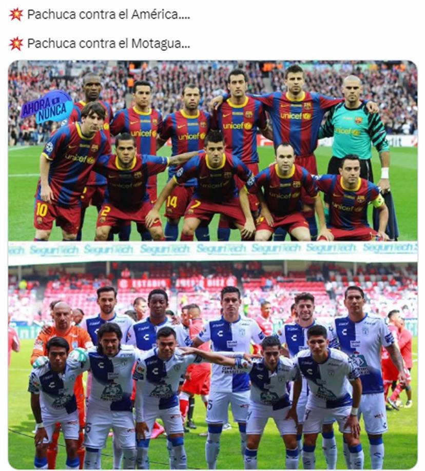 Los memes se burlan de Olimpia y Real España tras hazaña de Motagua