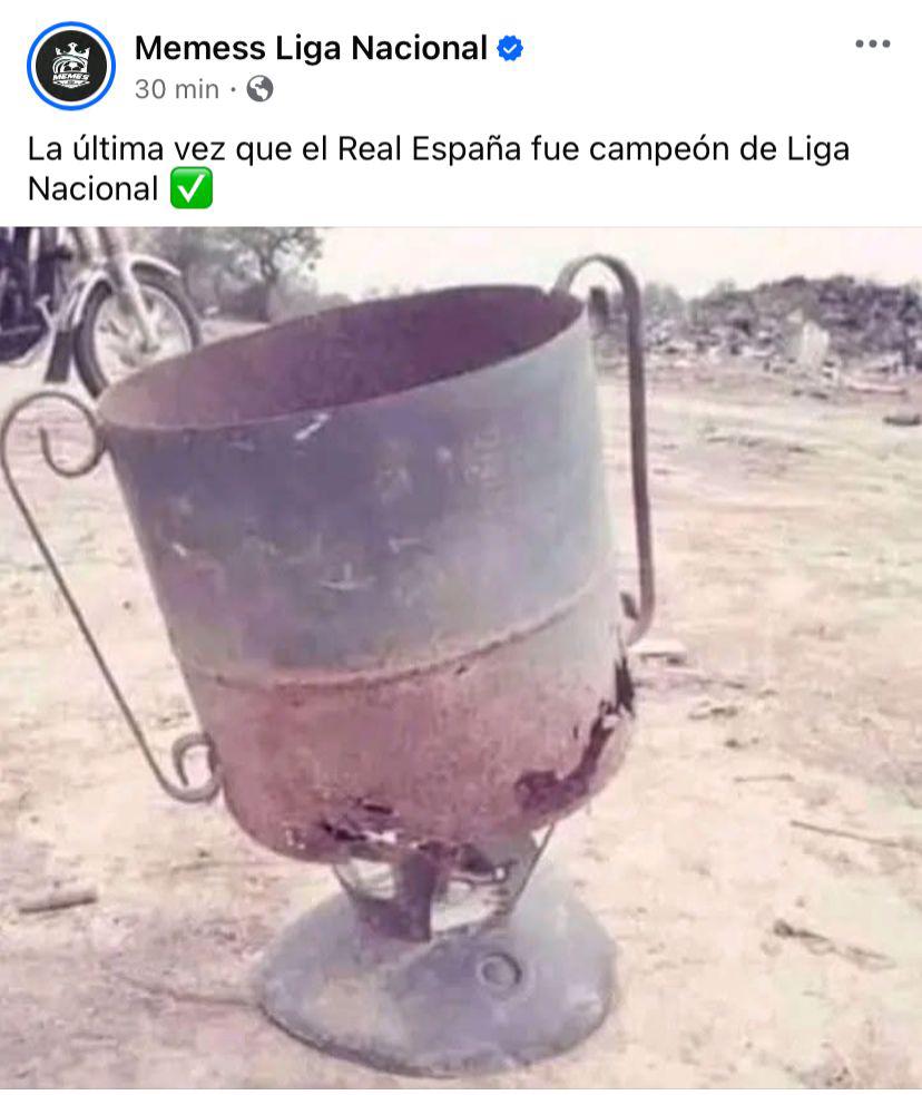 Memes se burlan de Real España tras goleada del Olimpia en la final