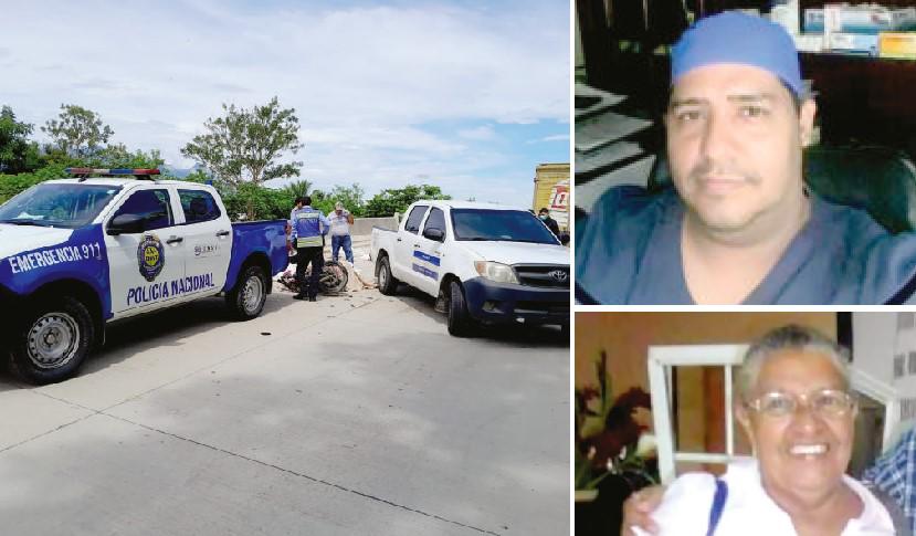 Consternación por muerte de médico y su madre en accidente