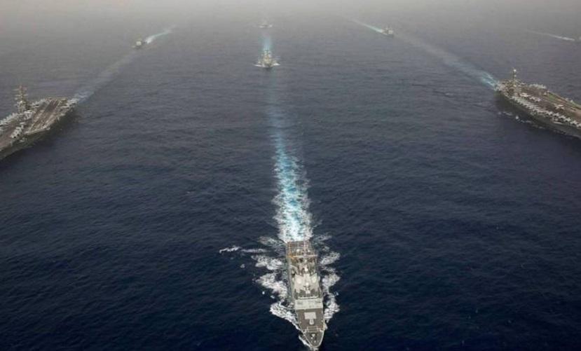 Portaaviones de EEUU y aliados inician operaciones en el Mediterráneo