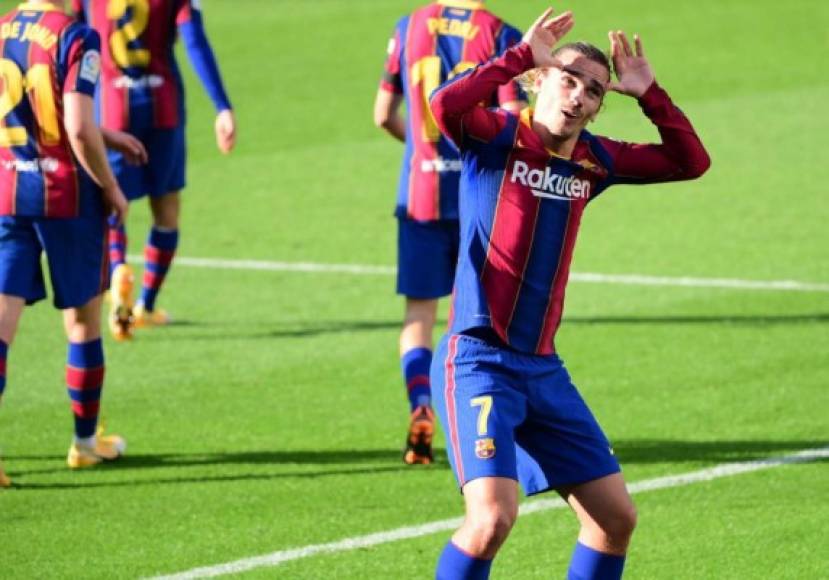 El motivo del festejo de Griezmann fue un guiño para su hija Mia, que le había pedido a su padre que le dedicara un gol si mantenía su racha goleadora contra Osasuna.