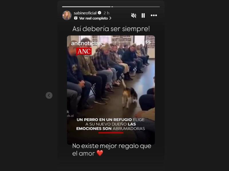 Este es el mensaje que compartió la actriz en sus redes sociales.
