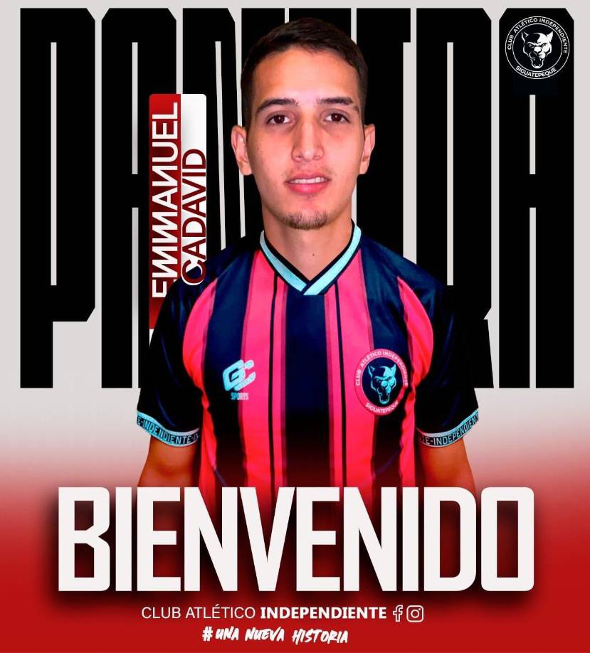 Proveniente del San Juan de Quimistán, Emmanuel Cadvid es otro de los fichajes del Independiente.