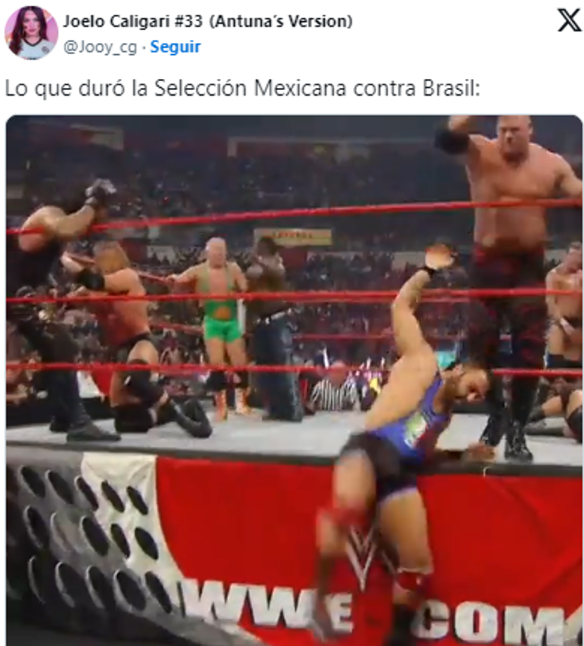 México, objeto de burlas tras caer ante Brasil: los memes que dejó el amistoso