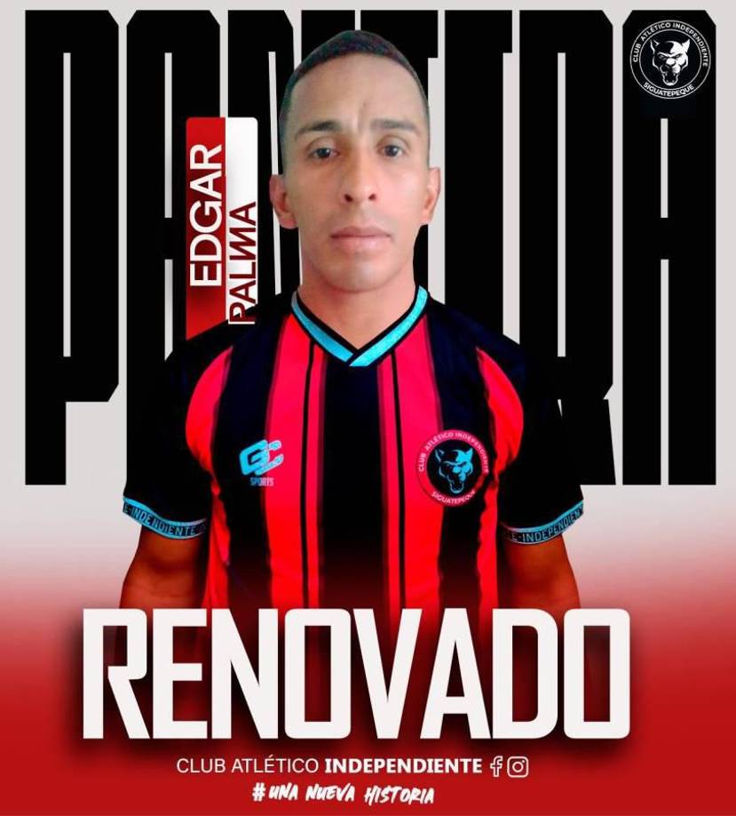 Asimismo, Edgar Palma se mantiene en la plantilla del conjunto de Siguatepeque.
