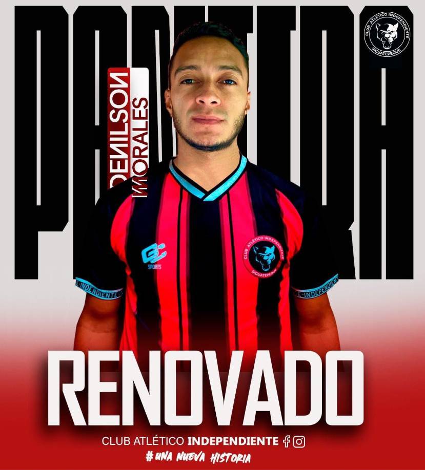 También seguirá con el equipo, Denilson Morales.