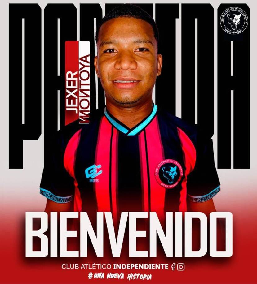 Jexer Montoya es otro de los futbolistas que también firmó por el equipo de Siguatepeque. El futbolista militó en el Parrillas One y juega de volante de contención.