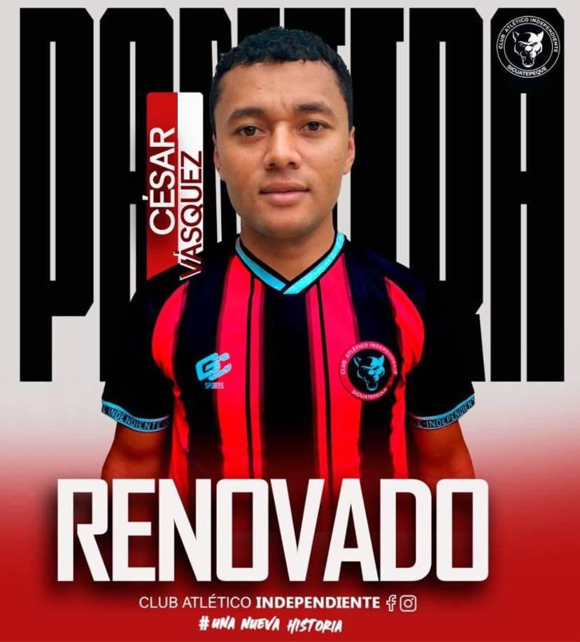 Otro de los que continuará con el club es César Vásquez, jugador que fue pieza clave en las “Panteras”.
