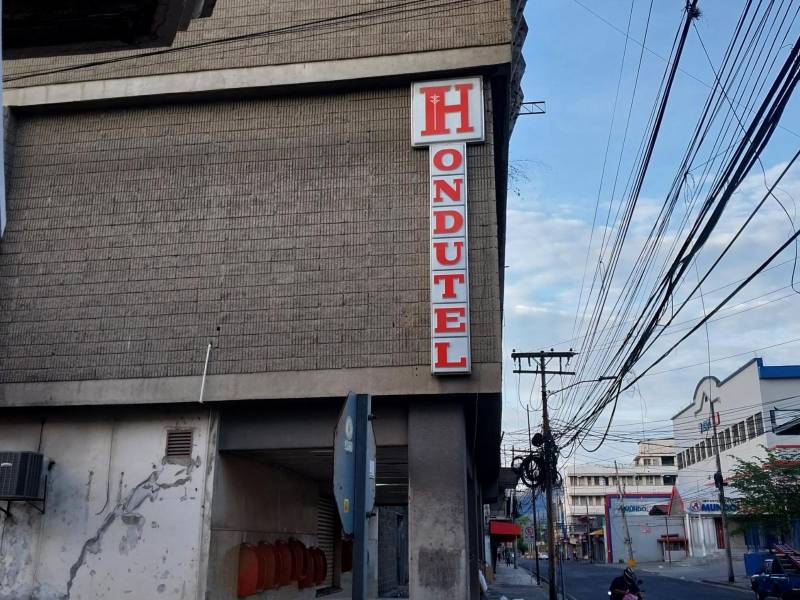 Oficinas de Hondutel en San Pedro Sula, departamento de Cortés, Honduras.
