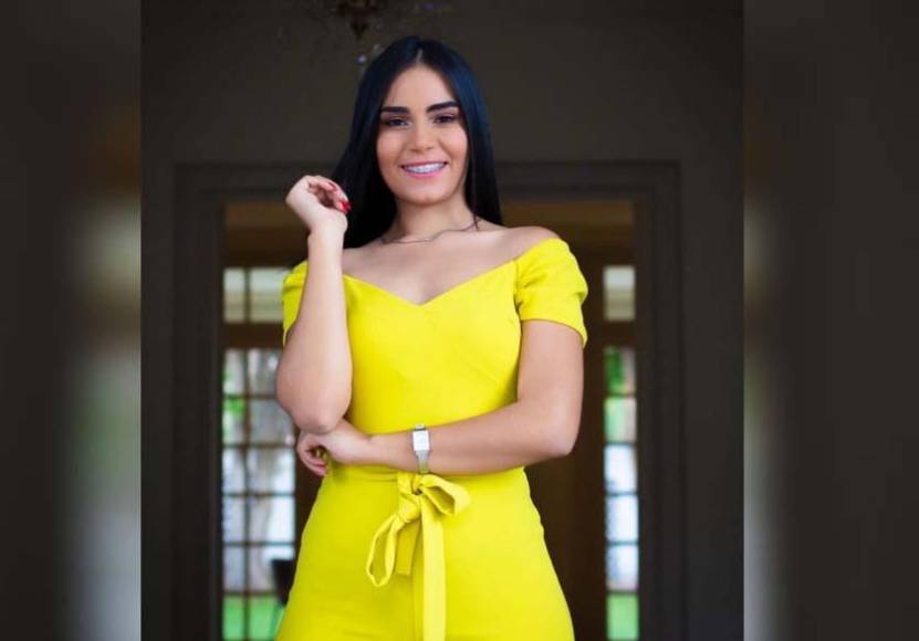 La bella presentadora hondureña cuenta con 18 años de edad.