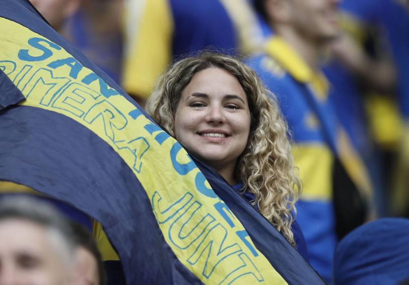 Mientras adentro del estadio Maracaná se vivía una fiesta de los aficionados de Boca Juniors.