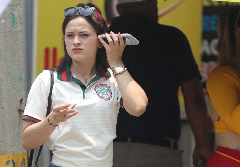 Una aficionada del Marathón que robó suspiros ,