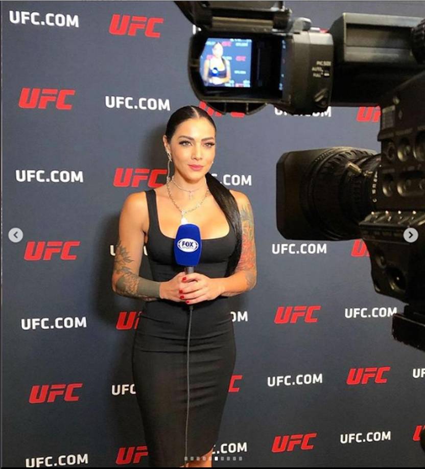 Otra de las afectadas de este masivo despido es la hermosa Erika Fernández, colombiana que conducía el show NET.