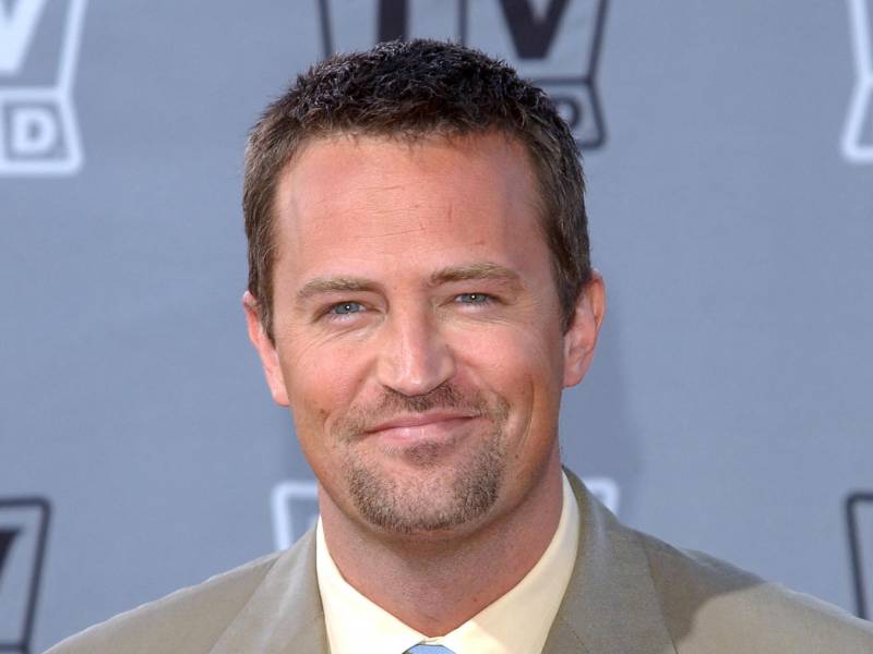 El actor Matthew Perry.