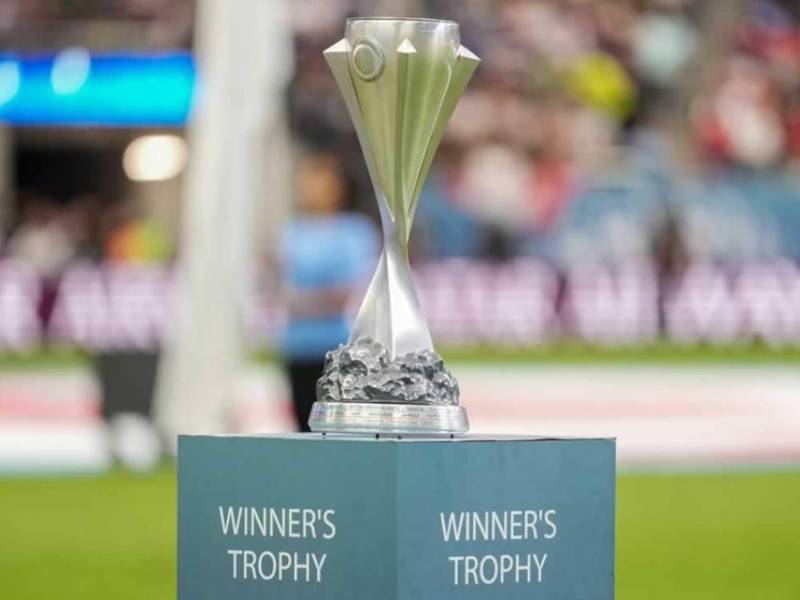 El trofeo que se llevará la selección ganadora del torneo.