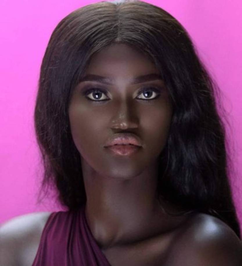 Sierra Leona está muy bien representado por la bella morena Marie Esther Bangura.