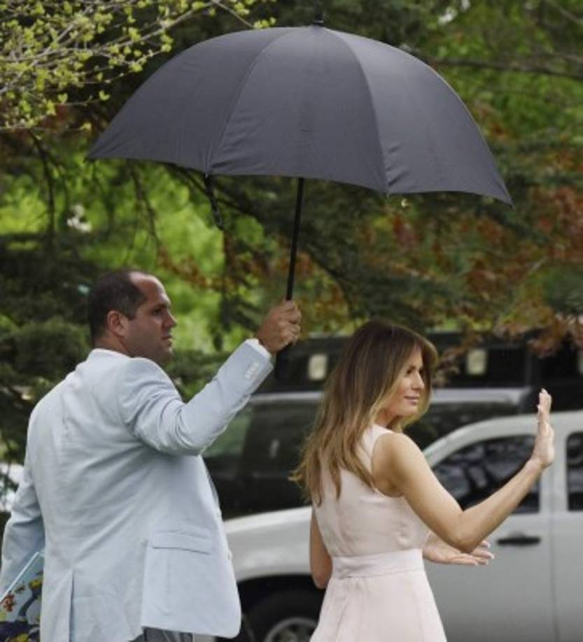 El evento fue organizado por la primera dama estadounidense Melania Trump, quien 'trabajó fuertemente por varias semanas' para que el evento fuera un éxito, en palabras del presidente.