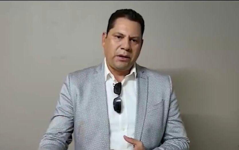 El abogado Iván Martínez, quien resultó herido este lunes en un atentado criminal.