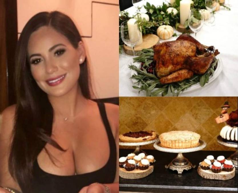 Jennifer Andrade, Miss Universo Honduras 2012, celebró el día de Acción de Gracias junto a sus familiares en EEUU.