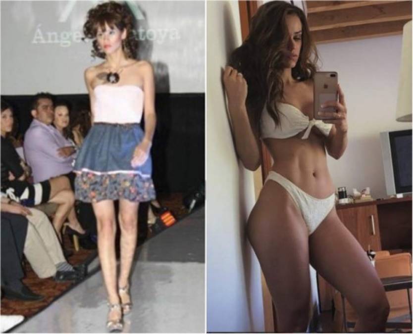 Y es que Yanet pasó de ser una adolescente súper delgada a una de las conductoras más sexys de México.