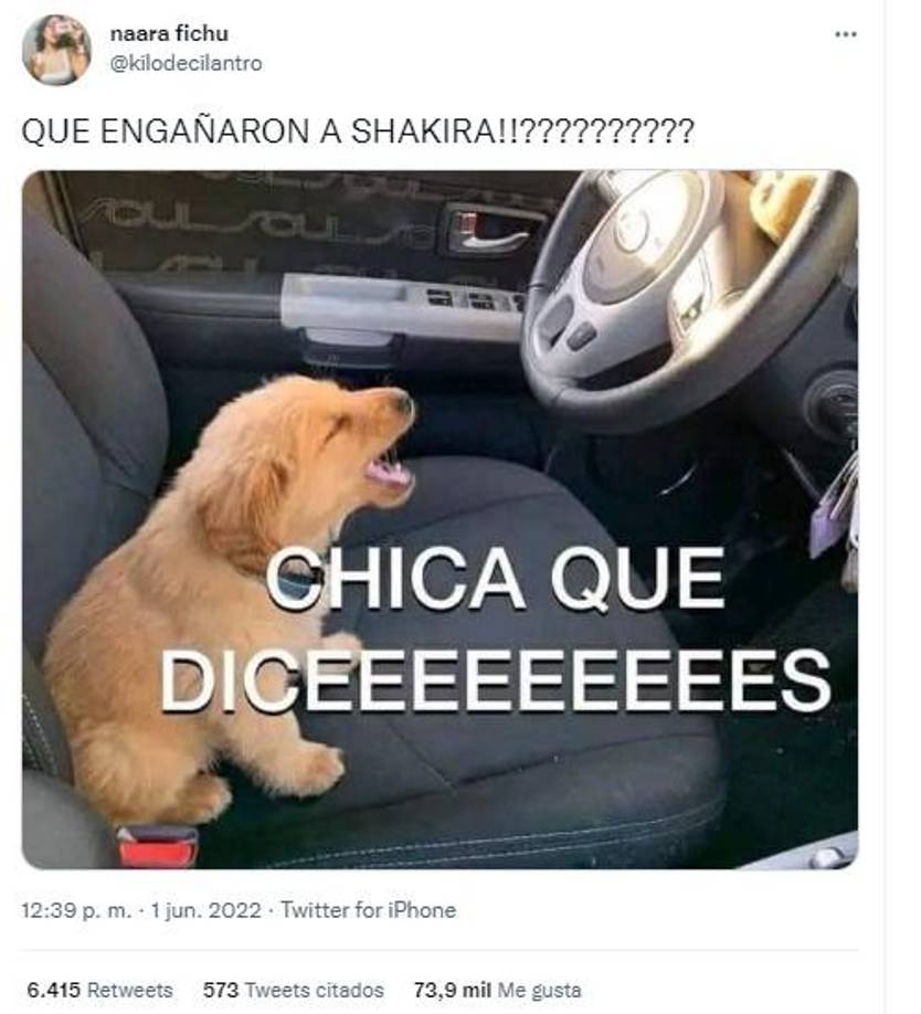 Los memes tras la supuesta separación de Shakira y Piqué