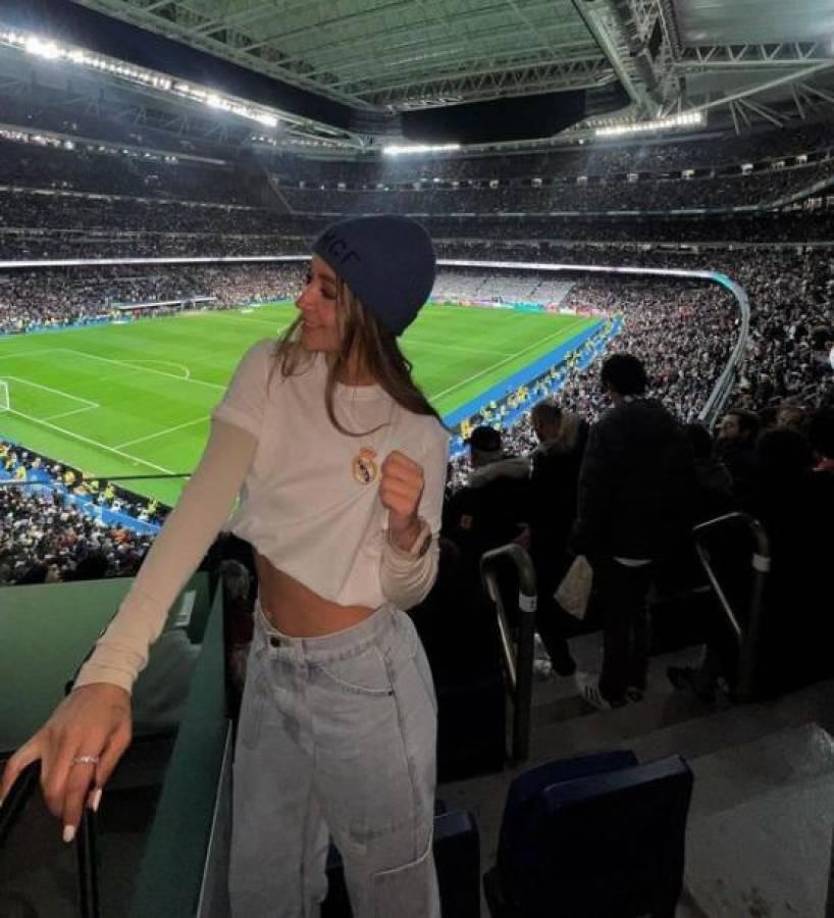 En redes sociales podemos encontrar como disfruta esta experiencia que le da la vida. Además de sufrir a tope cada encuentro que juega el equipo merengue.