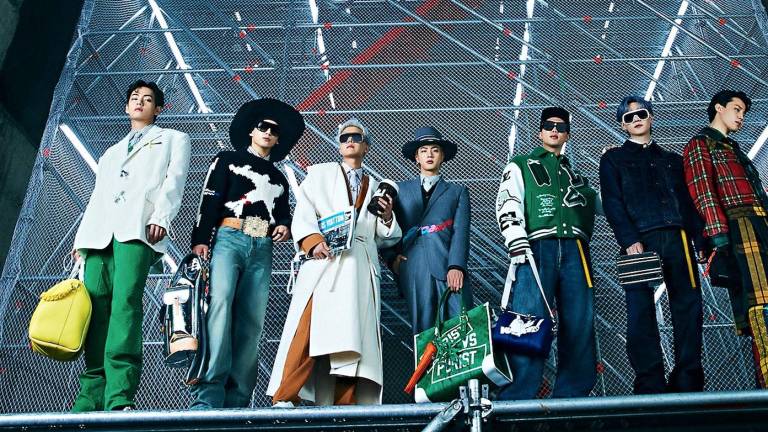 BTS, el grupo de K-Pop coreano, son embajadores de marcas como Louis Vuitton.