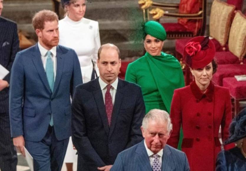 La ceremonia fue el último acto oficial en el que Carlos veía a su hijo Harry y su nuera Meghan Markle, duques de Sussex, como miembros de la realeza antes de concluir el Megxit a finales de marzo.<br/>