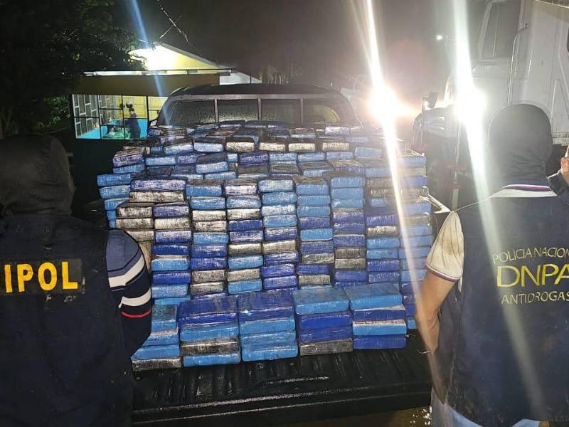 El operativo antidrogas fue ejecutado en el sector de Corocito, Colón.