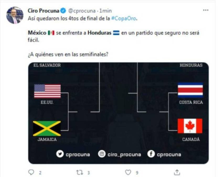Ciro Procuna señaló que el duelo ante Honduras no le será nada fácil a México.