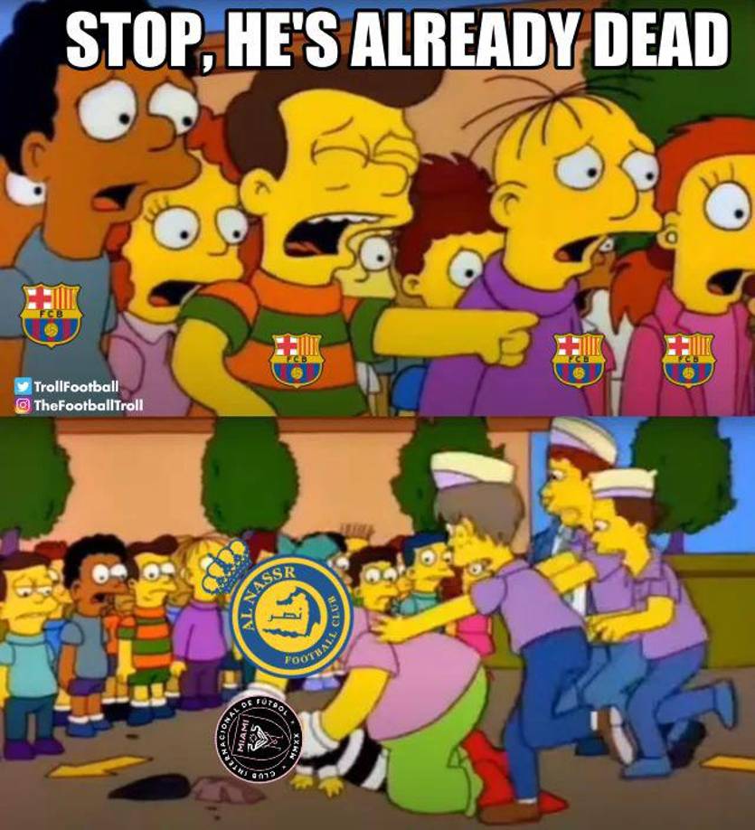 Memes destrozan a Messi e Inter Miami tras paliza del Al Nassr de Cristiano