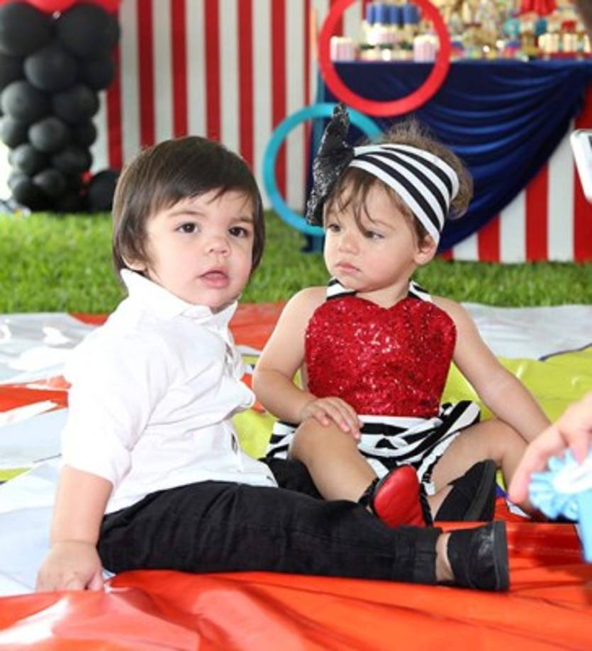 People en Español registró este momento de los niños más famosos del mundo del espectáculo latino en Miami.