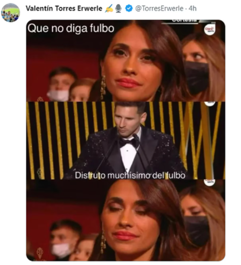 Messi protagonista: Los jocosos memes que dejó el Balón de Oro 2023