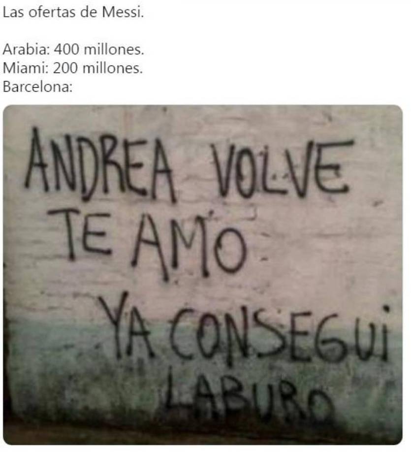 Messi: Barcelona fue víctima de memes tras su fichaje por el Inter de Miami