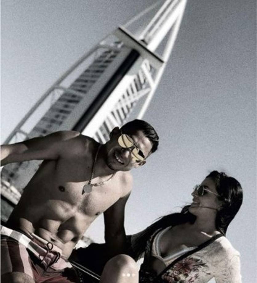 Emilio Izaguirre y Virginia Varela son una de las parejas más estables del fútbol.