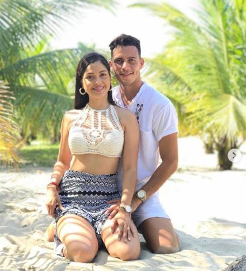 Andrea y Tejeda tienen una relación sentimental de aproximadamente cuatro años. 