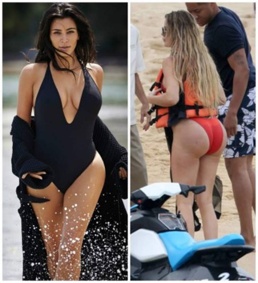 Las fotos responden en realidad a un posado con prendas de la colección Yeezy Season 3, la marca de Kanye West. El reportaje, a cargo de los fotógrafos de moda Mert Alas y Marcus Piggot, ha sido concebido por el propio Kanye West para la revista bianual '032c' y realizado en Calabasas, entre Hollywood y Malibú, lugar de residencia del clan.