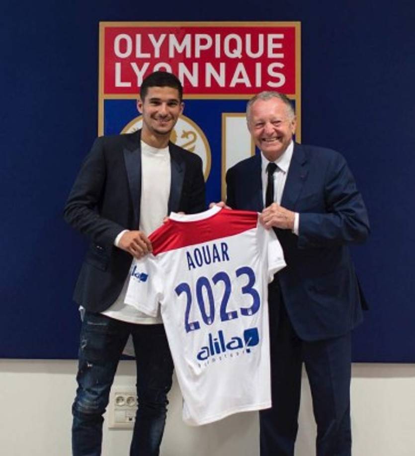 OFICIAL. Houssem Aouar amplía su contrato con el Lyon de Francia hasta 2023, estaba siendo seguido por los más grandes de Europa.