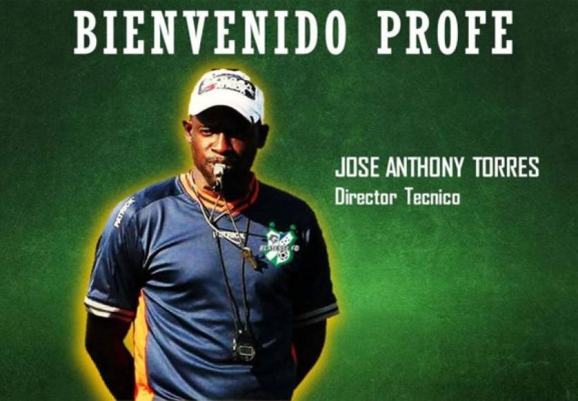 El Platense anunció de manera oficial la contratación del entrenador panameño Anthony 'Chalate' Torres. El exjugador de los selacios llegará la próxima semana al país.