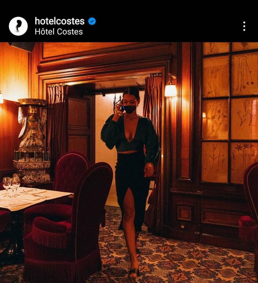 El restaurante y hotel Costes es el lugar que ha llenado las expectativas de Antonela Roccuzzo en París. La pareja de Messi pasa fascinada en este establecimiento.