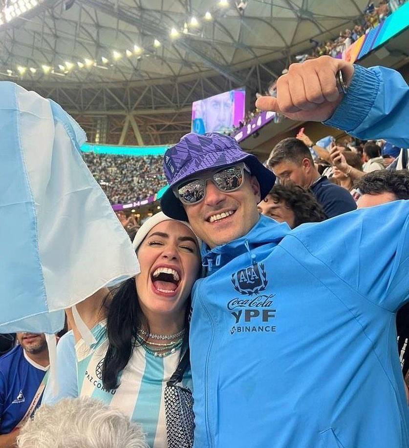 Lali Espósito llegó a cubrir el Mundial de Qatar, pero fue en la final en donde estuvo envuelta en una polémica.