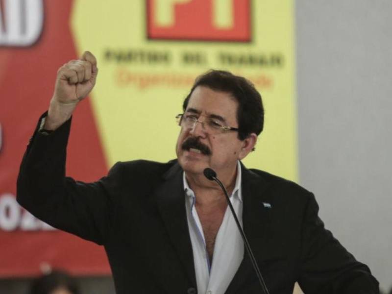 Manuel Zelaya, expresidente de Honduras (2006-2009).