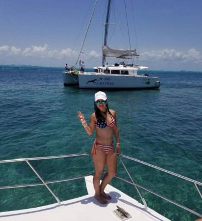 Gabriela tiene 23 años y es originaria de San Pedro Sula.